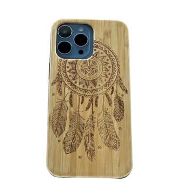 Coque Bois Attrape Rêve iPhone 13 Pro Max