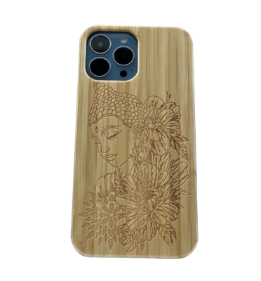 Coque Bois Bouddha iPhone 13 Pro
