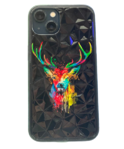 Coque Effet Diamant Cerf iPhone 13 Pro