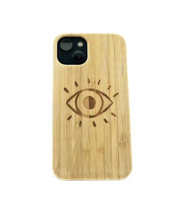 Coque Bois Oeil iPhone 13 / iPhone 14