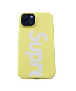 Coque Silicone Supre Jaune Iphone 14 Pro Max