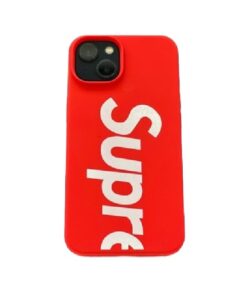 Coque Silicone Supre Rouge Iphone 14 Pro Max