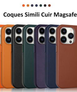 Coque SimiliCuir Magsafe iPhone 13