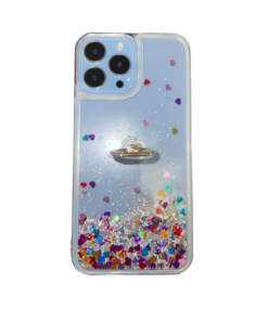 Coque Ring Coeur Multicouleurs pour iPhone X / iPhone XS