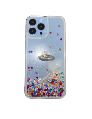 Coque Ring Coeur Multicouleurs pour iPhone X / iPhone XS
