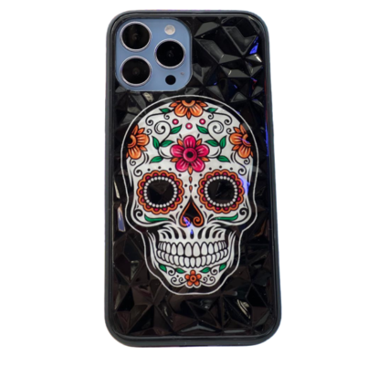 Coque Effet Diamant Tête de Mort Mexicaine Xiaomi Redmi 10