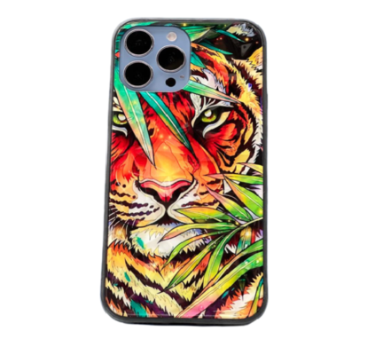 Coque Effet Diamant Tigre iPhone 13 Pro