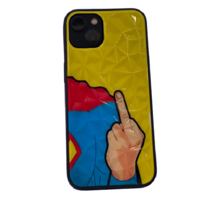 Coque Effet Diamant Super héros Fuck iPhone 11 Pro Max
