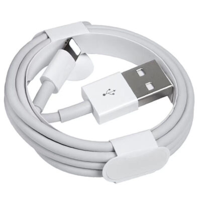 Cable de chargement USB to Lightning 2,4A 1 ou 2 mètres