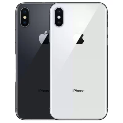 Vitre face arrière avec adhésif iPhone X qualité origine