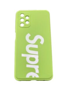 Coque Silicone Supre Vert Samsung S21 FE