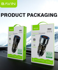 Bavin Chargeur Allume Cigare USB Type C
