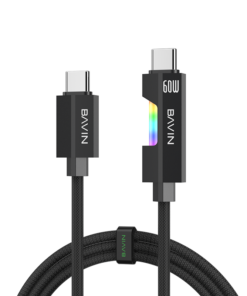 Bavin Cable de chargement Type C to Type C 60W