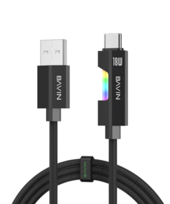 Bavin Cable de chargement USB to Type C 18W