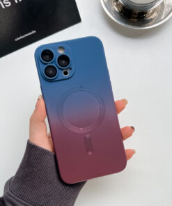 Coque Magsafe Bleu/Violet iPhone 12