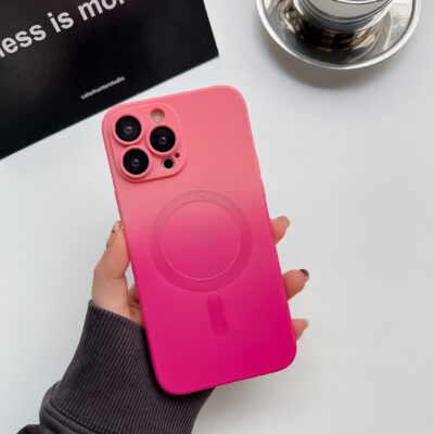 Coque Magsafe Rose/Fushia iPhone 12