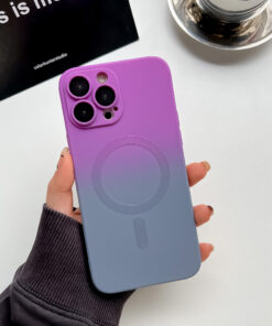 Coque Magsafe Violet/Bleu iPhone 12