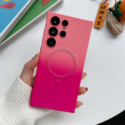 Coque Magsafe Rose/Fushia Samsung S24 Ultra