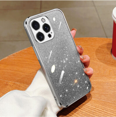 Coque pailleté argenté Iphone 7+/8+