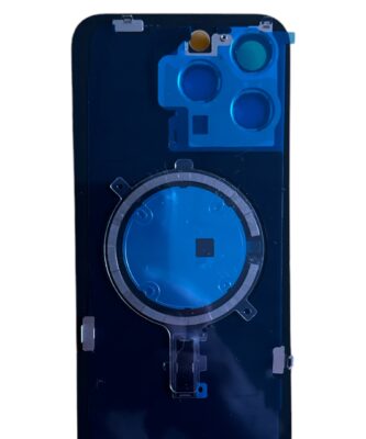 iPhone 15 Pro Max Cache Arrière avec cadre de caméra + plaque de fer + NFC Magnet + logo