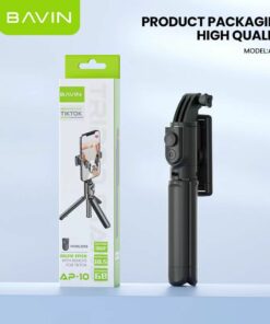 Perche à selfie avec télécommande Bluetooth Bavin