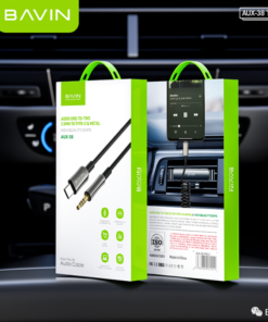 Cable auxiliaire Bavin USB-C vers jack