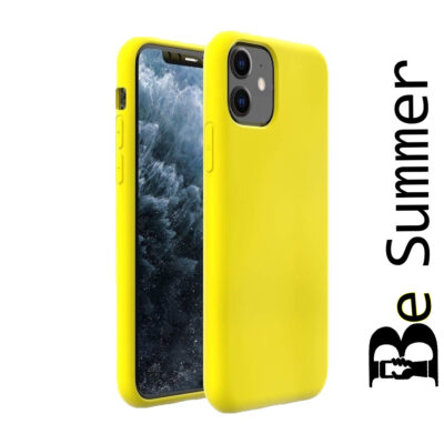 Silicone Jaune Fluo iPhone 15 Pro Max Be Summer !