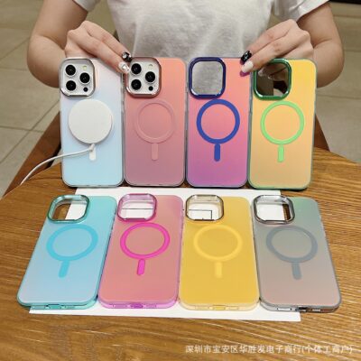 Coque Magsafe dégradée Iphone 15 Pro Max